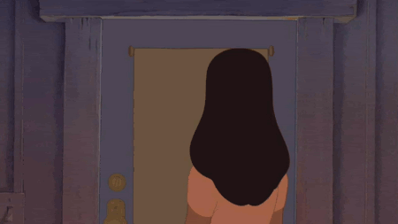 뭐 뭐라고 화난 표정 여자 눈빛 애니