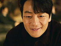 역시 잘해 박해수 오징어게임 상우 칭찬 인정 감탄 미소 만족