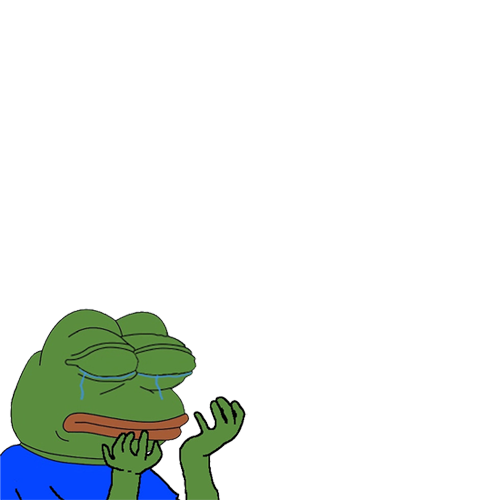 슬픈개구리 슬개짤 우는모습 이미지 합성