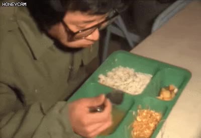 짬밥 군대 군인 식판 먹방 현실 훈련소 우물우물 추억 식사
