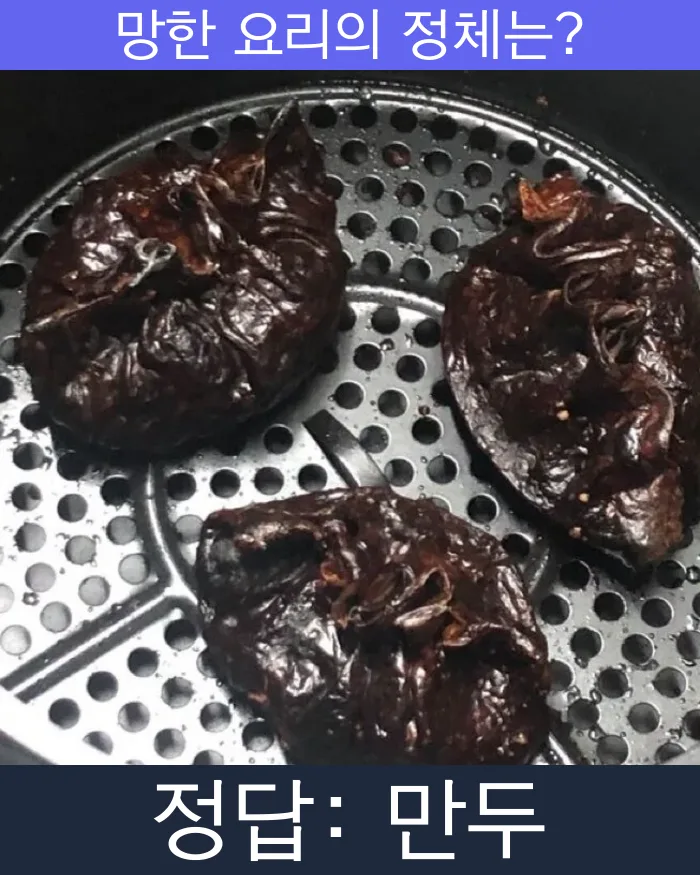 만두 망한요리 망한음식 실패요리 음식 요리