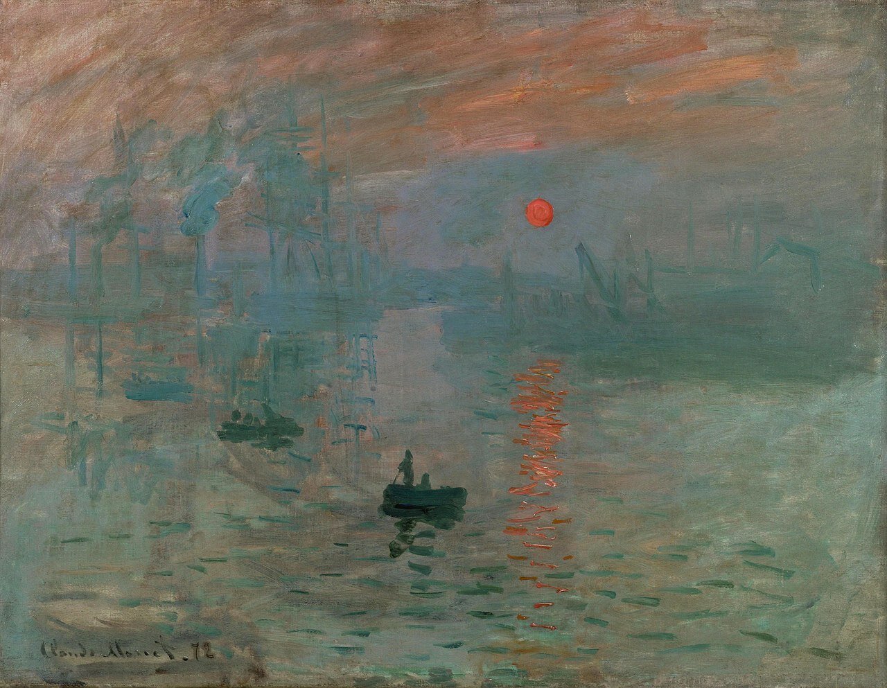 클로드 모네 명화 예술작품 그림 예술가 화가