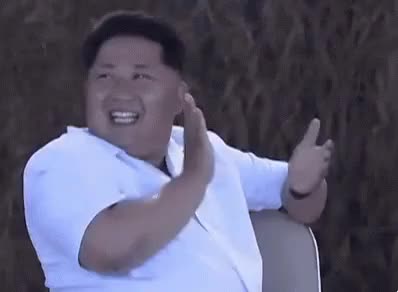 북한 김정은 박수