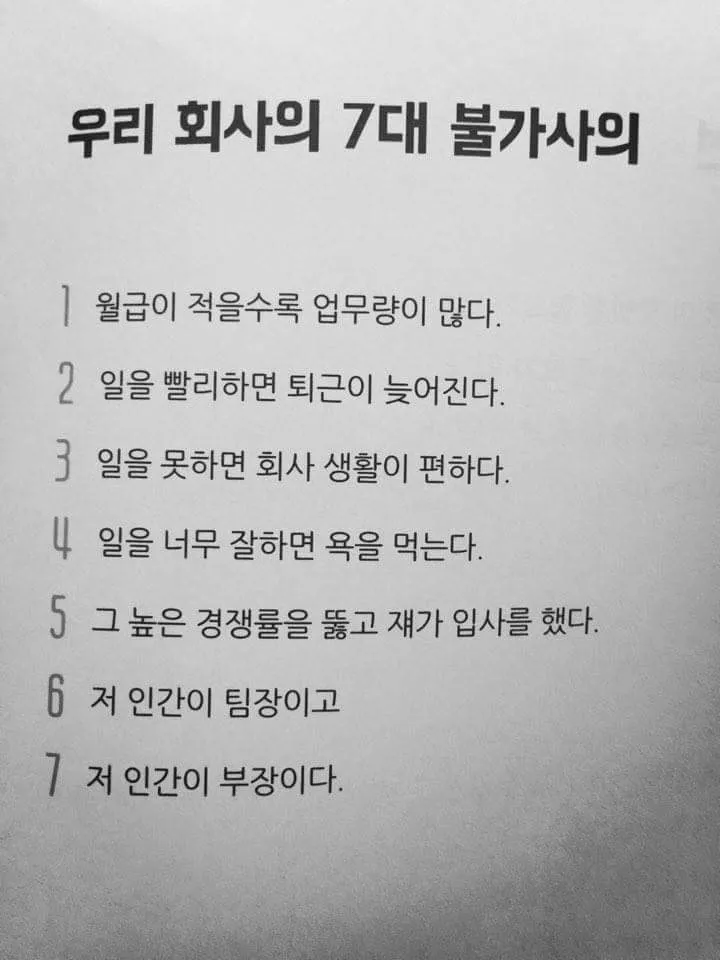 팩트 7대 불가사의