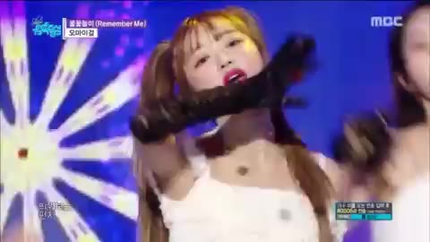 오마이걸 - 불꽃놀이(OH MY GIRL - Remember Me) 쇼 음악중심 효정 미미 승희