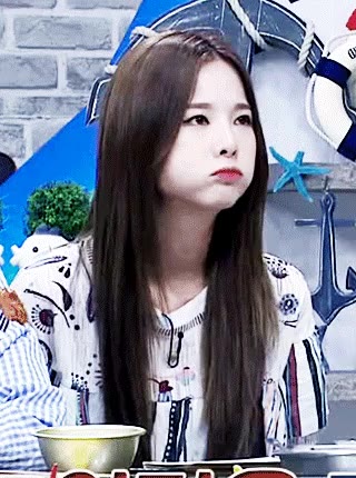 솔지 EXID 볼빵빵 귀여운 오물오물 먹방 움짤 깜빡