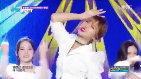 오마이걸 - 불꽃놀이(OH MY GIRL - Remember Me) 쇼 음악중심 효정 미미 승희