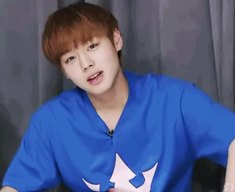 민망 민망 박지훈 워너원 프로듀스 부끄