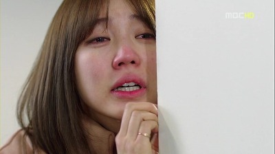 윤은혜 인생짤 코빨간 우는 연기