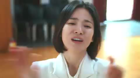 송혜교 박수