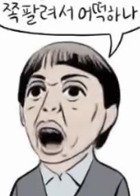 날리면 쪽팔려