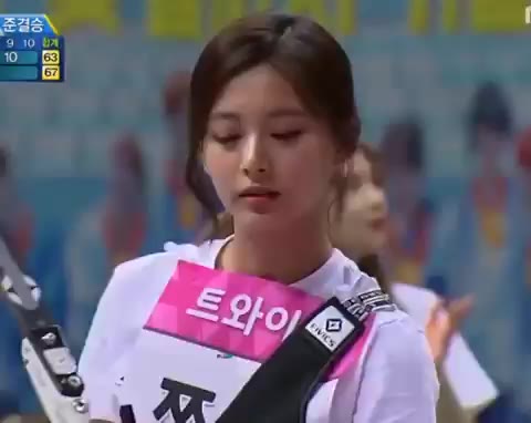 트와이스 쯔위 양궁 여신 추석특집 2018 아이돌스타 육상선수권 대회