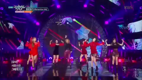 뮤직뱅크 오마이걸 불꽃놀이 무대 유아 안무 신나는 파워풀 퍼포먼스 댄스 아이돌