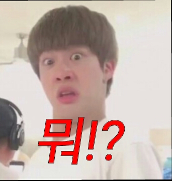 방탄 방탄소년단 진 뭐 놀람 충격 당황 경악 리액션 짤방