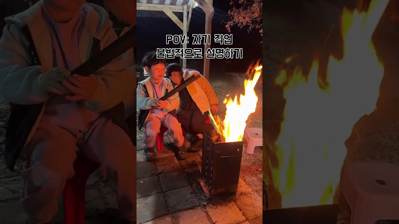 자기 직업 불법적으로 설명하기