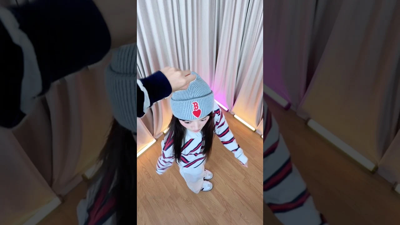 해외로 번진 후드잡샷(ILLIT hoodie trend) 영상