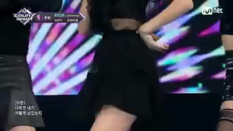 오마이걸 불꽃놀이 M COUNTDOWN