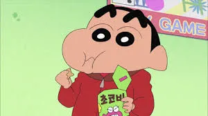해삐학쭈 짱구 초코비 먹방 볼빵빵 귀여운 행복 우물우물 과자