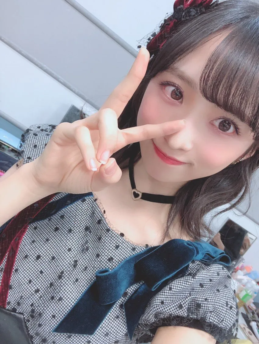 오구리유이 오구리 유이 AKB48 브이 셀카 귀여운 미소 일본 아이돌
