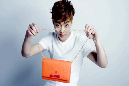 0 시우민 가방 EXO