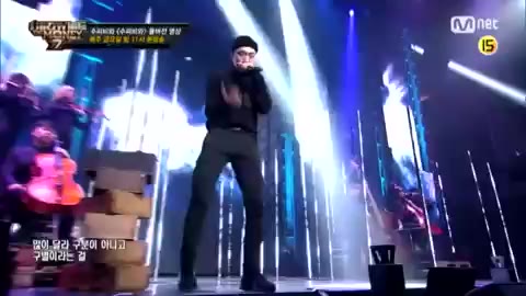 쇼미더머니777(트리플세븐) 비와이 포즈 손짓