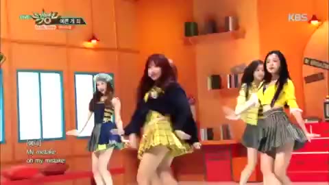 뮤직뱅크 예쁜게 죄 에이프릴