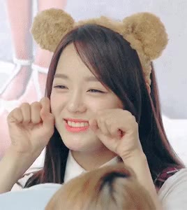 세정 곰돌이 구구단 러블리 사랑스럽