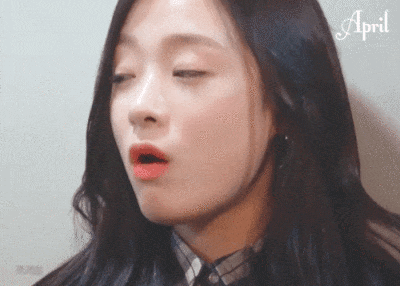 진짜 좋아하냐 어이없네 어이상실 황당 좋아 미쳤냐 에이프릴 진솔
