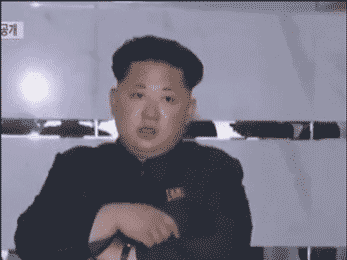 김정은 어리둥절 당황 눈치 훑어보기 반응짤
