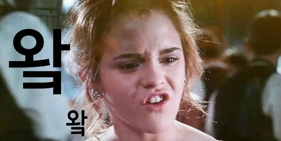 화날때 왘 해리포터