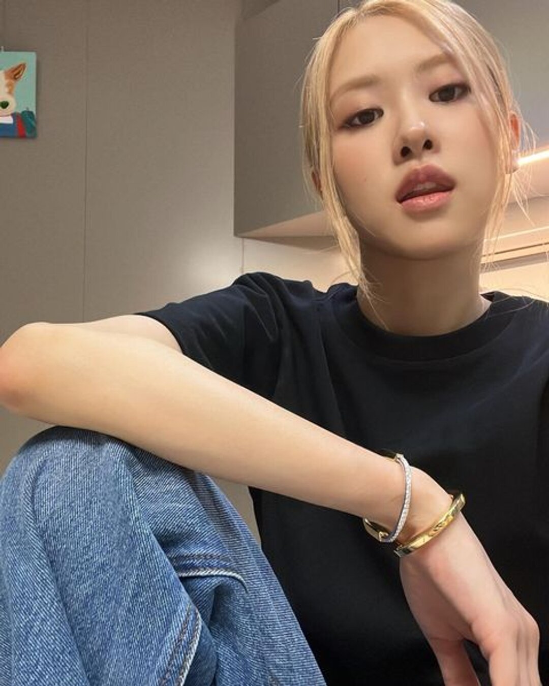 BLACKPINK 로제 아이돌 걸그룹 Kpop 여자아이돌 셀카