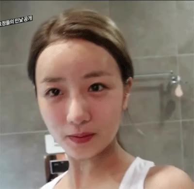0 쌩얼 윤보미 보미쌩얼