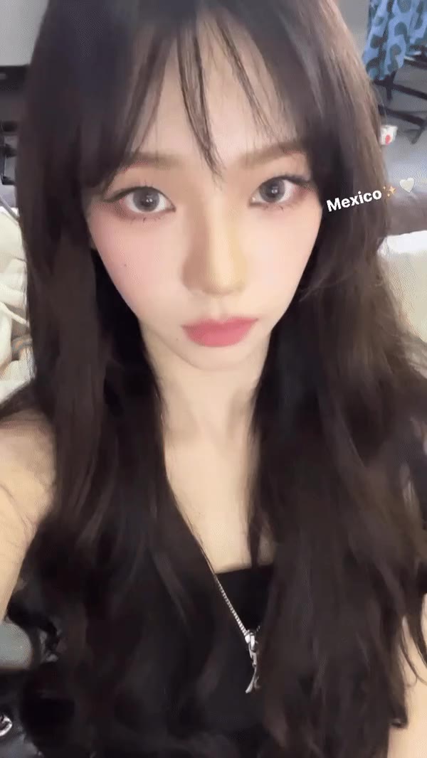 2억모음 카리나 에스파 멕시코 인스타스토리 비주얼 레전드 미모 예쁨 셀카