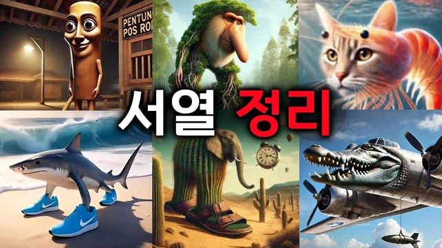 지식돼지 · 퉁퉁퉁 사후르 서열 정리