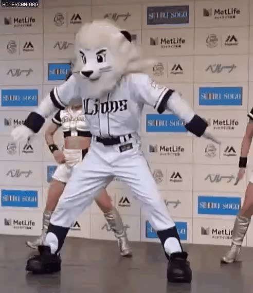 사이타마 세이부 라이온즈 야구단 마스코트 레오(수상할정도로인기있는퍼리)