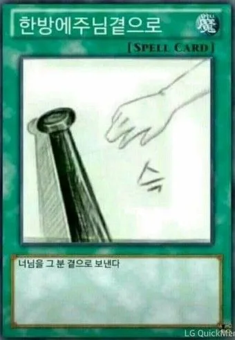 유희왕 카드 패러디 병