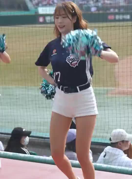 정다혜 치어리더 움짤 치어 리더 KBO