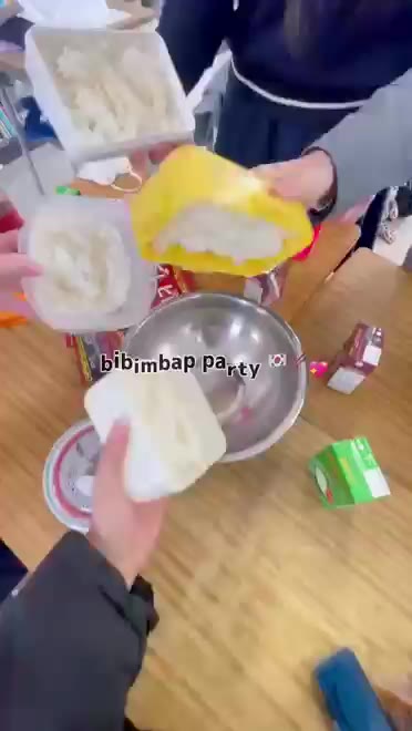 여고생 비빔밥 파티 근황