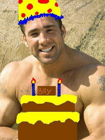 근육질 생일축하해 생축 생일
