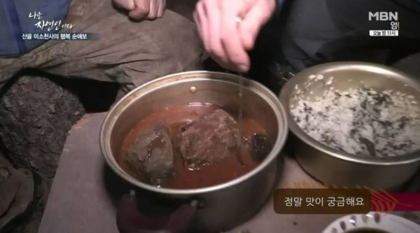 짱돌 자연인 산골 짱돌찌개 나는 자연인이다