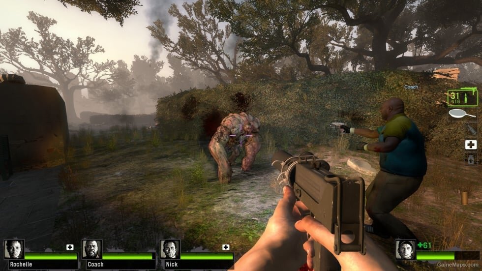 Left 4 Dead 2 게임 플레이 화면 온라인 게임이름