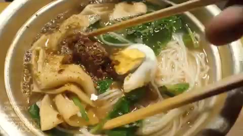 포장마차 오뎅국수.