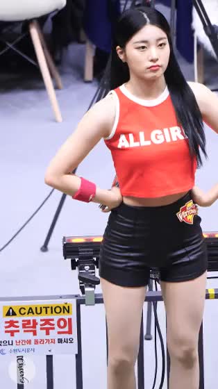 유세빈 치어리더 움짤 치어 리더 KBO
