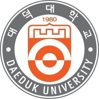 대덕대학교 대학교 로고