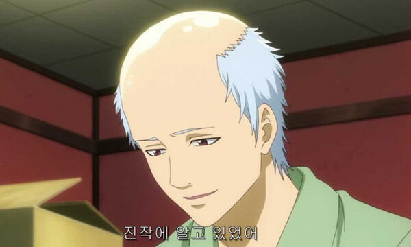 대머리 탈모 탈모갤 진작에 알고 있었어