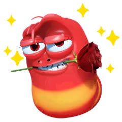 라바 윙크 느끼