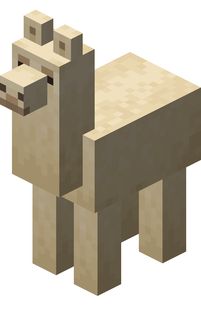 라마 마인크래프트 마크 몹 캐릭터 Minecraft