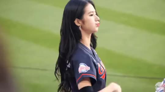 박기량 치어리더 움짤 치어 리더 KBO