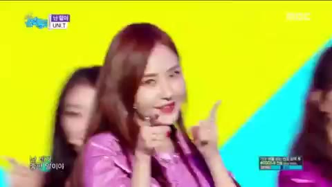 쇼 음악중심 의진 앤씨아 윤조
