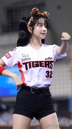 이주은 치어리더 움짤 치어 리더 KBO
